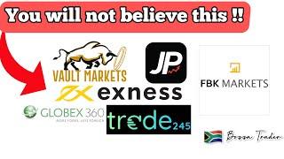 All South African Forex Brokers Exposed!