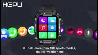 HEPU military watches strong 400 mah battery 1.45 lcd 240×280 #tiktok #mrsgroupllc #watches