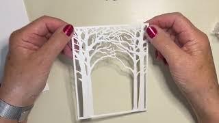 Classical Monochrome Wedding Card