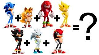 SONIC fusion TAILS fusion KNUCKLES fusion SUPER SONIC fusion SHADOW fusion SILVER fusion MIGHTY