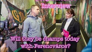 Feature interview with Sergei Rebrov the Head Coach-Manager of the Ferencváros Football Team in CSC.