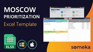 MOSCOW Prioritization Excel Template | MoSCoW Matrix