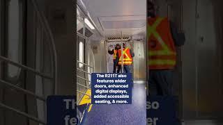 Welcome aboard the R211T, our newest subway model featuring open gangways! 