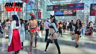 Anime NYC 2024 4K Cosplay & Convention Walkthrough | New York Anime Con 2024 - Sunday