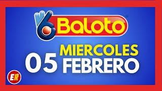 Resultado BALOTO REVANCHA del MIERCOLES 05 de febrero 2025