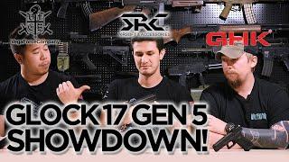 Umarex Airsoft Glock 17 Gen 5 SHOWDOWN! (VFC, SRC, GHK) | RedWolf Airsoft RWTV