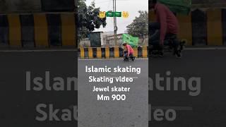 Navi ka jhanda lekar skating karne wala video#jewelskater#Islamic#skating