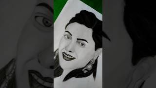 How to draw Deepika Padukone drawing #trending #youtube #shorts