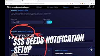 SSS Seeds Notification Setup Tutorial