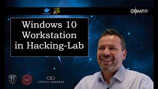 Download and use Windows 10 Workstation in Hacking-Lab