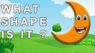 Learn Shapes and the color Orange with Surprise Time