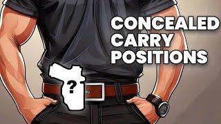 9 Concealed carry positions (6 unusual ones)