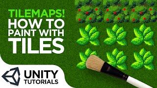 Tilemaps! How To Paint With Tiles In Unity! [Beginner Tutorial Unity3D 2019]