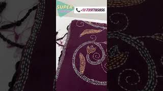 Offer SaleKantha Stitch Heavy work Saree @790 #trending #trendingshorts #saree #onlineshopping