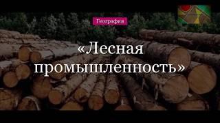 § 26 "Лесная промышленность", География 9 класс, Домогацких