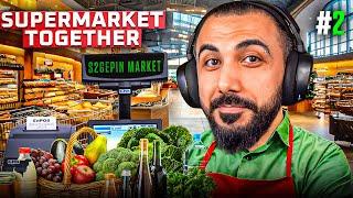 MARKETİ AVMYE DÖNÜŞTÜRÜYORUZ! ÜRÜNLER ÇOĞALDI! EKİPLE SUPERMARKET TOGETHER | Barış Can