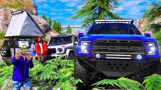 РЕАЛЬНАЯ ЖИЗНЬ В GTA 5 - ПОЕЗДКА С МУЖИКАМИ ЗА ГОРОД НА БЕЗДОРОЖЬЕ! ПРОЕХАЛИ ПО РЕКЕ! ВОТЕР