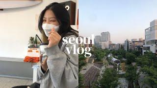 seoul vlog #2  workshop cafes, study abroad in korea