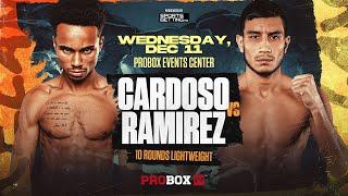 CONTENDER SERIES | LIVE BOXING | Cardoso vs Ramirez | Wednesday, December 11th