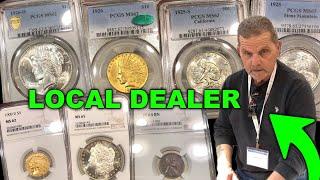 BUYING COINS From This Local Coin Dealer! ($10,000 Coin HAUL)