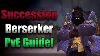 Berserker Succession REBOOT Ultimate PvE Guide | Black Desert Online