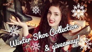 WINTER SHOE COLLECTION & GIVEAWAY! | Lily Kitten