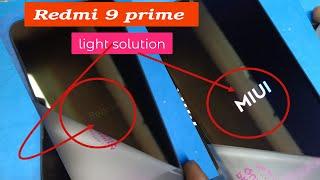 Redmi 9 prime light solution #frpbypass #mobilephone #light