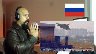Reacting to Russian Su 57's surprising flight display | Удивительный полет российского Су-57
