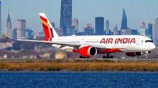 SPECTACULAR Close-Up HEAVY AIRCRAFT New York JFK Plane Spotting - |A350, A380, B777, B787…|