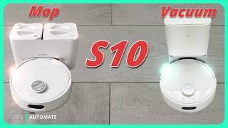 Self-Empty Robot Vacuum & Mop | SwitchBot S10