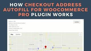 How the Checkout Address AutoFill for WooCommerce Pro Plugin Works