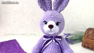 Амигуруми: схема Зайка Ушастик. Игрушки вязаные крючком - Free crochet patterns.