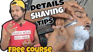 Details Shaving Tips For Men's Full Tutorial Video | Shaving Sikhe Ka Asaan Tarika | Sahil Barber