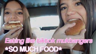 WE ATE LIKE TIKTOK MUKBANGERS FOR A DAY