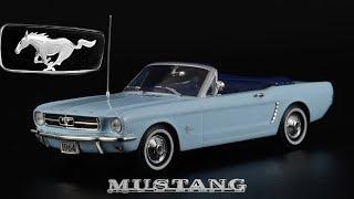 Ford Mustang 1964 Convertible || Minichamps || Масштабные модели автомобилей 1:43