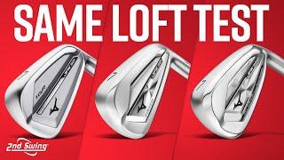 Same Loft Golf Irons Test | Trackman Test