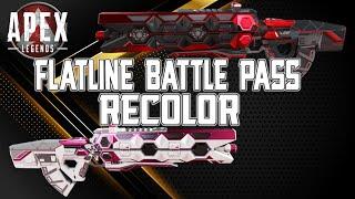 FLATLINE Battle Pass Skin RECOLOR season 14 Apex Legends season 14