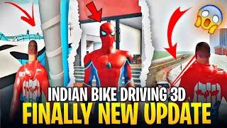 Indian Bike Driving 3D New Update 2025  | Player Dance Cheat Code+SuperMan Cheat Code