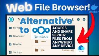 Web Server File Browser - Access Server Files and Share Files from Any Device and to anyone!