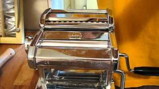Using the Marcato Atlas pasta machine 150