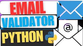 Build Email Validator in Python |Python Beginner Project #python #pythonforbeginners #python3