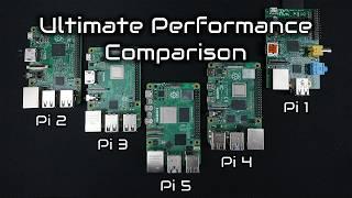 Raspberry Pi Ultimate Performance Comparison: Pi 1 to Pi 5