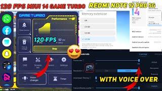 120 Fps Game tubro Miui 14 Game Turbo Settings 8+5 GB Ram Extension  Game Turbo 7.7.3 Apk Download