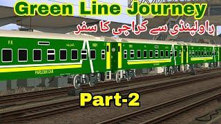 Epic Green Line Train Journey: Rawalpindi to Karachi in Style | Part-2