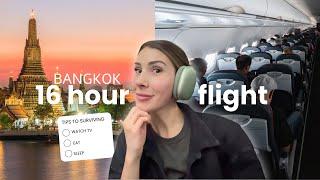 Surviving A 16 Hour Economy Flight...(with my family)