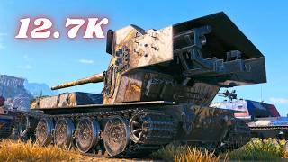 World of Tanks Waffenträger auf E 100 12.7K Damage 7 Kills & FV4005 - 12.5K dmg etc