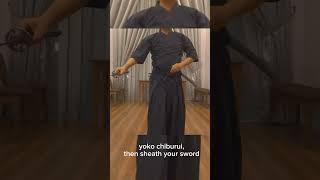 Ju ipponme - so-giri, a beginners quickie to seitei katas