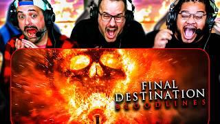 FINAL DESTINATION: BLOODLINES (2025) IS FREAKIN' GREAT!! MOVIE REACTION!! RIP Tony Todd