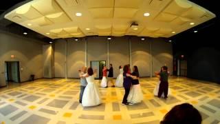 Debutante Waltz Practice 2-16-2013 Mesquite Arts Center