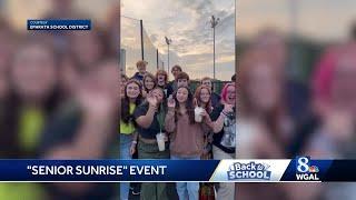 Senior class in Ephrata School District start year with sunrise and will end the year with a sunset